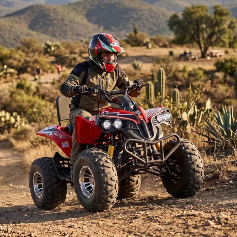 Cuatrimoto Kyoto Atv VANLIG Juvenil 105kg Con Suspensión Reforzada