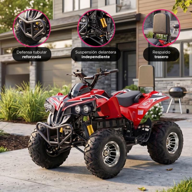 Cuatrimoto Kyoto Atv VANLIG Juvenil 105kg Con Suspensión Reforzada