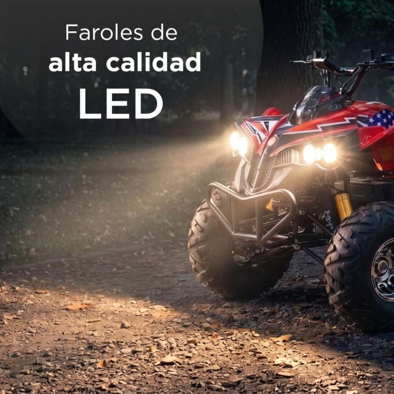 Cuatrimoto Kyoto Atv VANLIG Juvenil 105kg Con Suspensión Reforzada