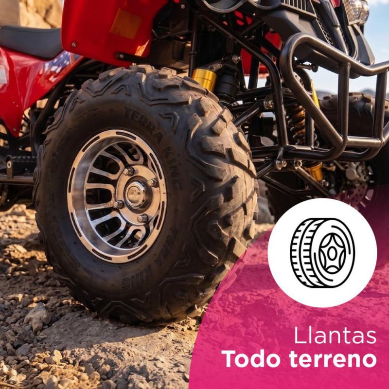 Cuatrimoto Kyoto Atv VANLIG Juvenil 105kg Con Suspensión Reforzada