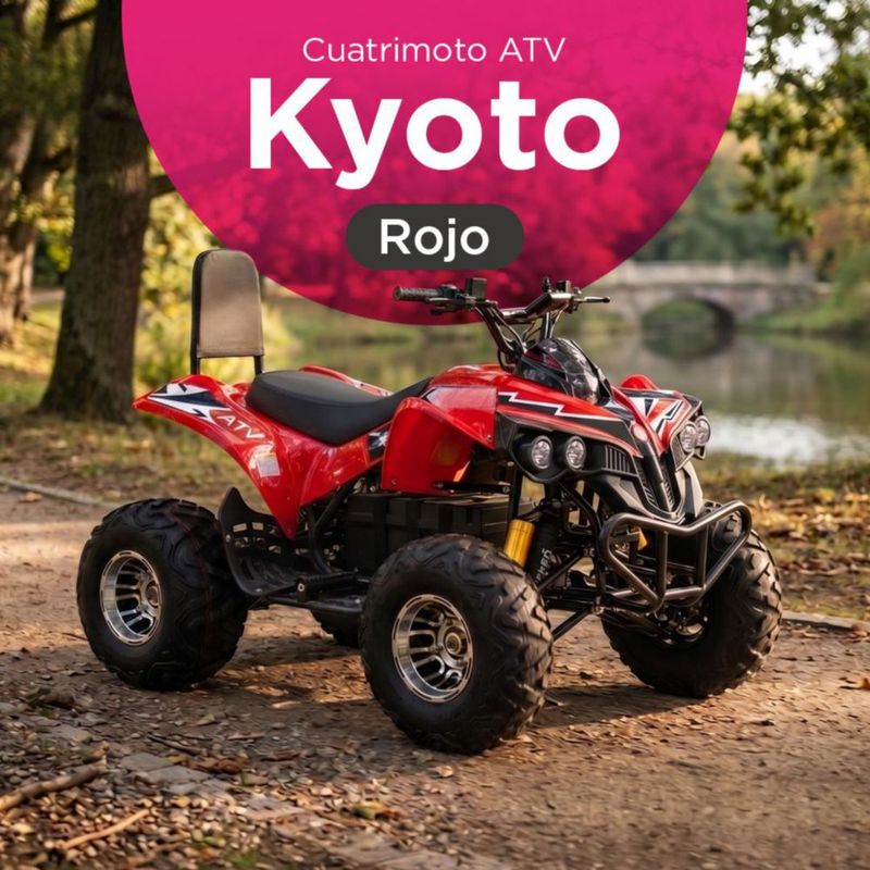 Cuatrimoto Kyoto Atv VANLIG Juvenil 105kg Con Suspensión Reforzada