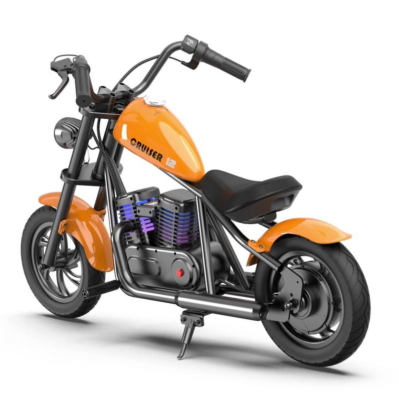 Moto Eléctrica Infantil Hyper Gogo Cruiser 12 Plus Naranja