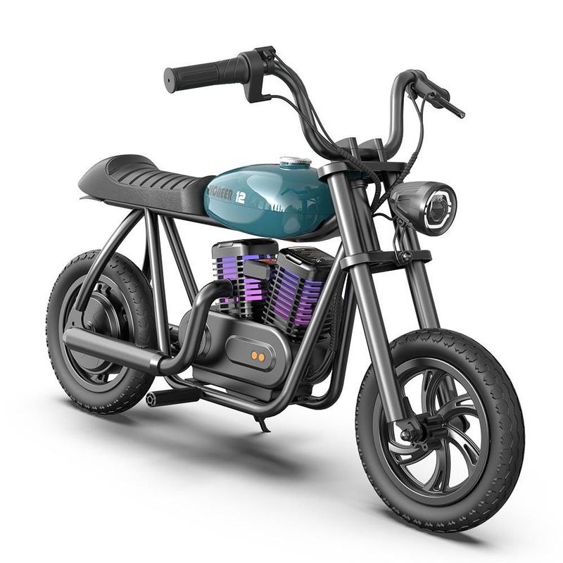 Moto Eléctrica Infantil Hyper Gogo Pioneer 12 Plus Azul