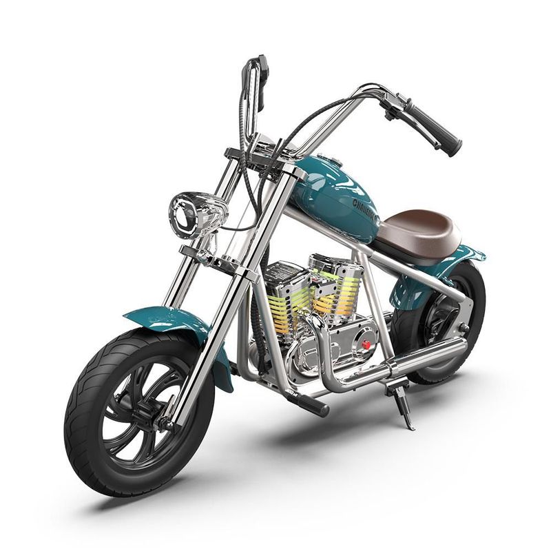 Moto Eléctrica Infantil Hyper Gogo Challenger 12 Pro Azul