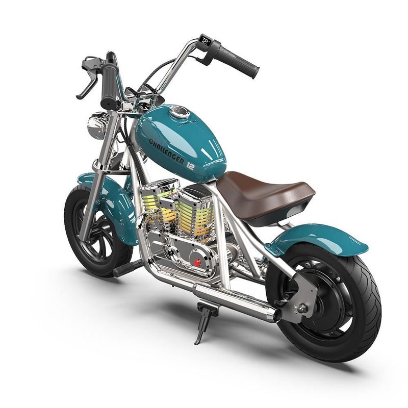 Moto Eléctrica Infantil Hyper Gogo Challenger 12 Pro Azul