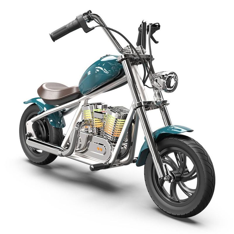 Moto Eléctrica Infantil Hyper Gogo Challenger 12 Pro Azul