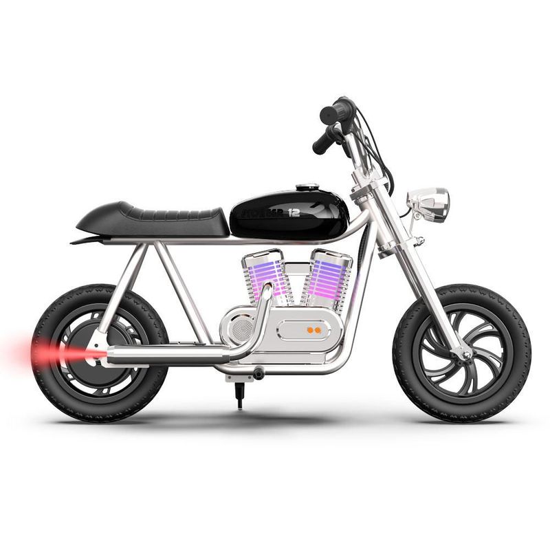 Moto Eléctrica Infantil Hyper Gogo Pioneer 12 Pro Negra
