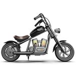 Moto Eléctrica Infantil Hyper Gogo Challenger 12 Plus Negra
