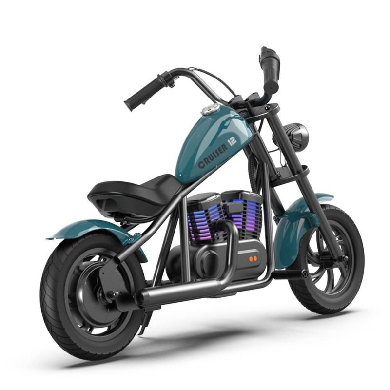 Moto Eléctrica Infantil Hyper Gogo Cruiser 12 Plus Azul