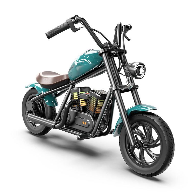 Moto Eléctrica Infantil Hyper Gogo Challenger 12 Plus Azul