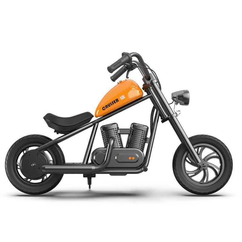 Moto Eléctrica Infantil Hyper Gogo  Cruiser 12 Básica Naranja