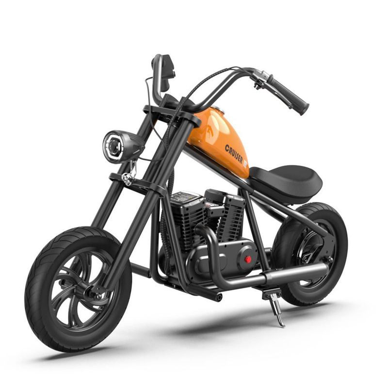 Moto Eléctrica Infantil Hyper Gogo  Cruiser 12 Básica Naranja