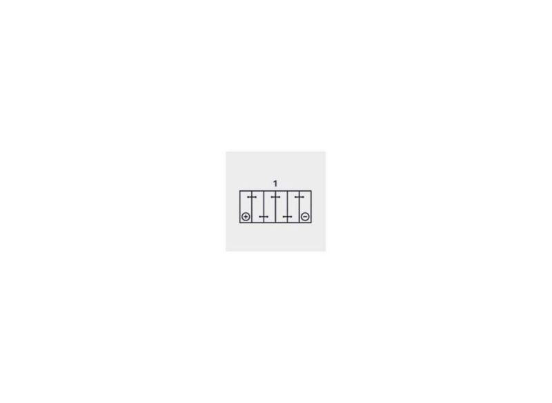 Batería para Auto Yuasa YUAM62RBH YTX20H-BS 12V 18Ah 310CCA