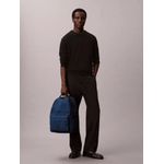 Mochila Calvin Klein Lona Azul Casual
