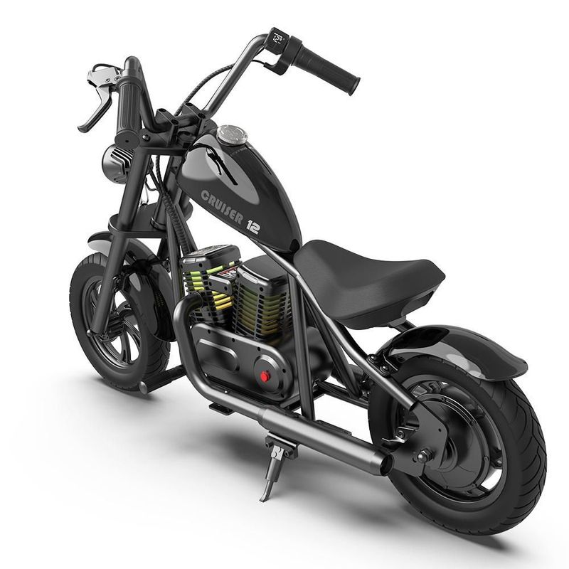 Moto Eléctrica Infantil Hyper Gogo Cruiser 12 Plus Negra