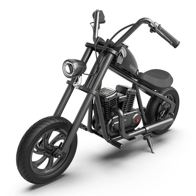 Moto Eléctrica Infantil Hyper Gogo Cruiser 12 Básica Negra