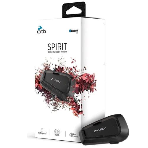 Auriculares de comunicación Bluetooth para motocicleta Cardo Spirit