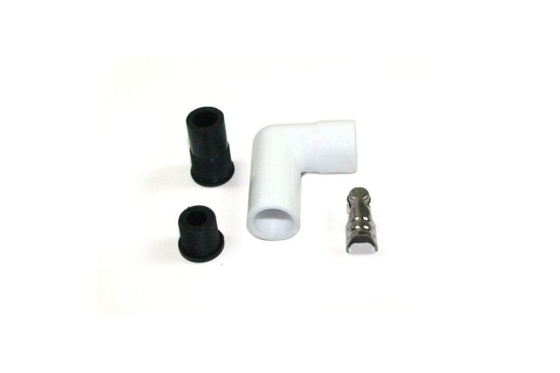 Botín cerámico para bujía Pertronix 8501HT-1 8 mm 90° blanco
