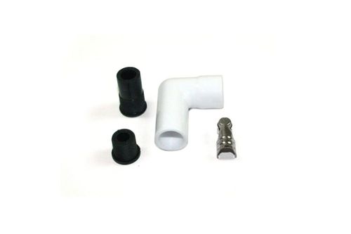 Botín cerámico para bujía Pertronix 8501HT-1 8 mm 90° blanco