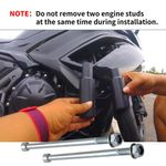 Protectores de Marco Vanshly para Kawasaki Ninja 650 2017-2023