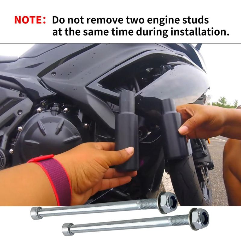 Protectores de Marco Vanshly para Kawasaki Ninja 650 2017-2023