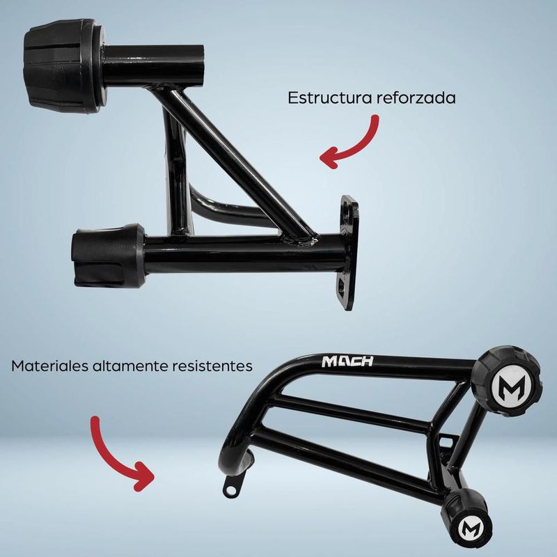 Slider jaula crash defensa stunt para moto 150z 200z