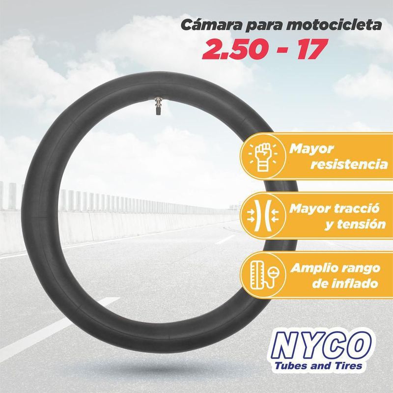 Camara 2.25/2.50x17 tr4 nyco