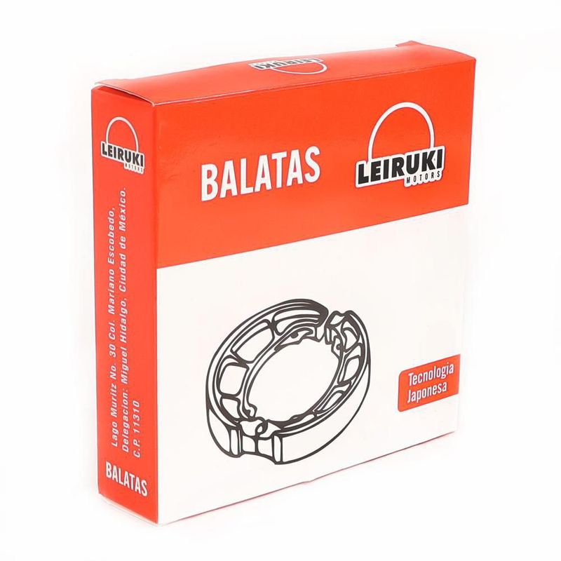 Balatas freno traseras tambor cargo 125 cargo 150 cgl125