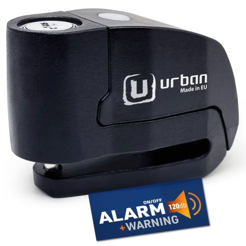 Candado de disco UR6B 120 dB impermeable con alarma – Urban