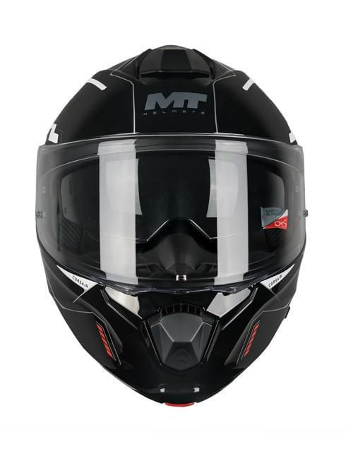 Casco Mt Genesis Cosair B0 Brillante S Negro
