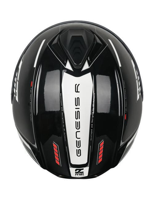 Casco Mt Genesis Cosair B0 Brillante S Negro