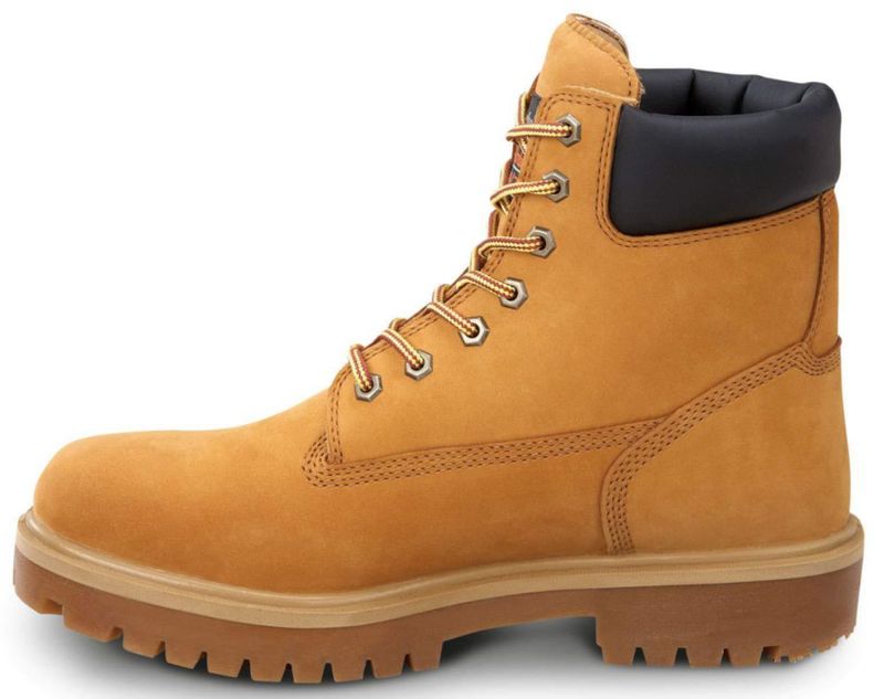 Bota Timberland PRO 12.0 W color trigo impermeable de puntera blanda