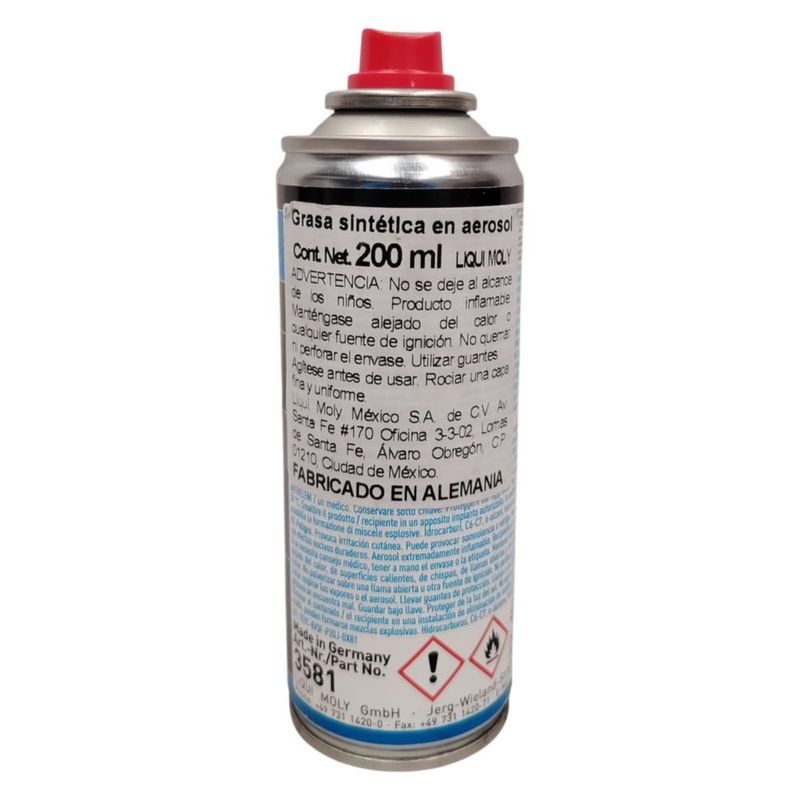 Lubricante Sintetico Para Cadena De Moto 200ml