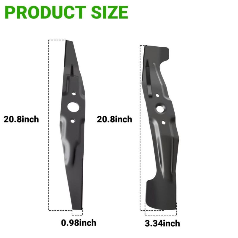 Cuchilla para cortacésped Aitruman 2 unidades negro Serie HRX217