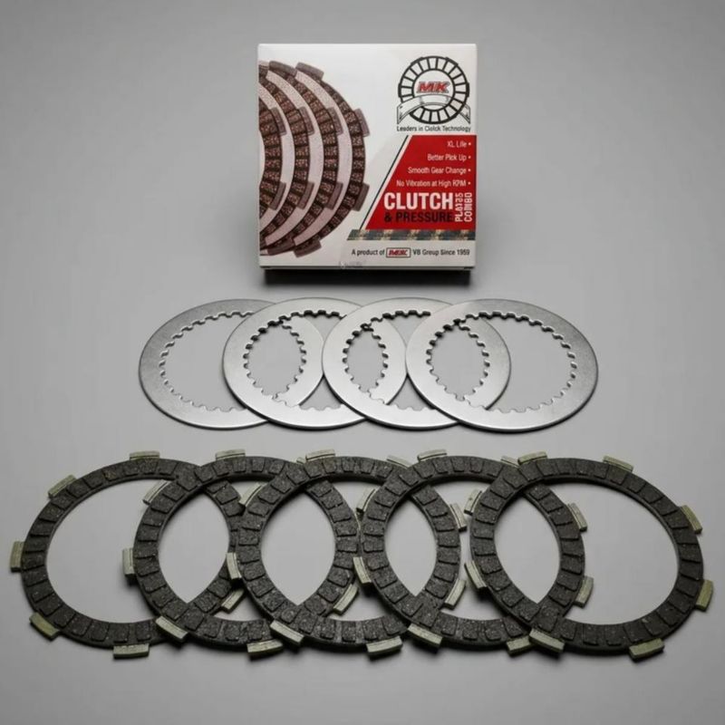 Set de 5 Pastas de Clutch para Bajaj CT100 y Pulsar PL125 | Refacción Moto