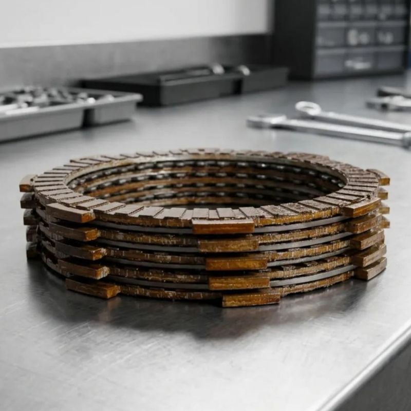 Pastas De Clutch Set 9 Piezas Bajaj Boxer 150