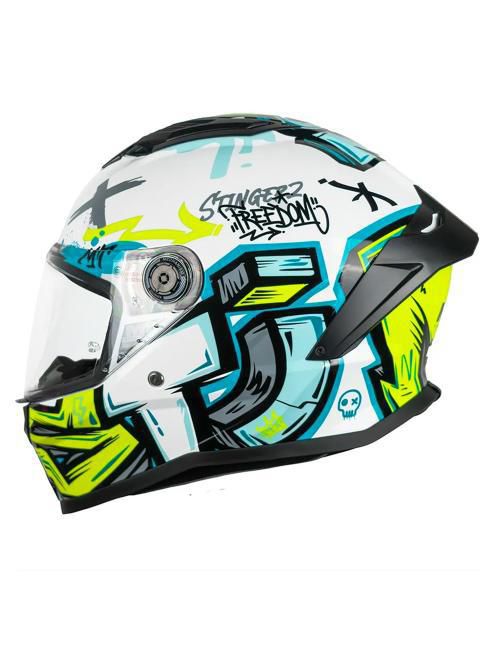 Casco Mt Stinger 2 Freedom A3 L Blanco