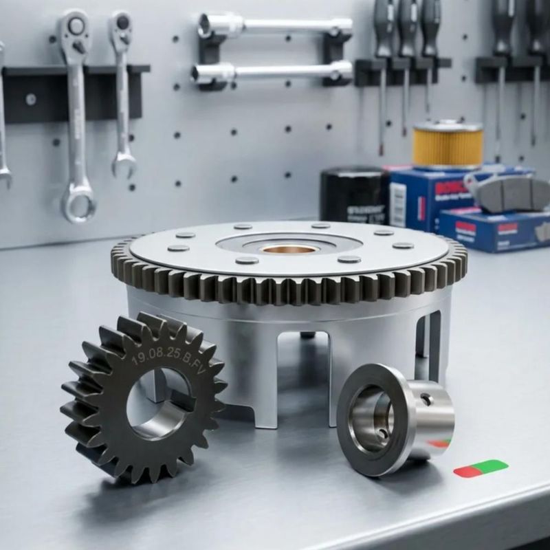 Corona Externa De Clutch Y Engrane Tiempo Pulsar 200 Ns