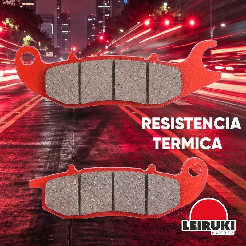 Kit balatas freno delanteras disco moto at110 rt invicta 150