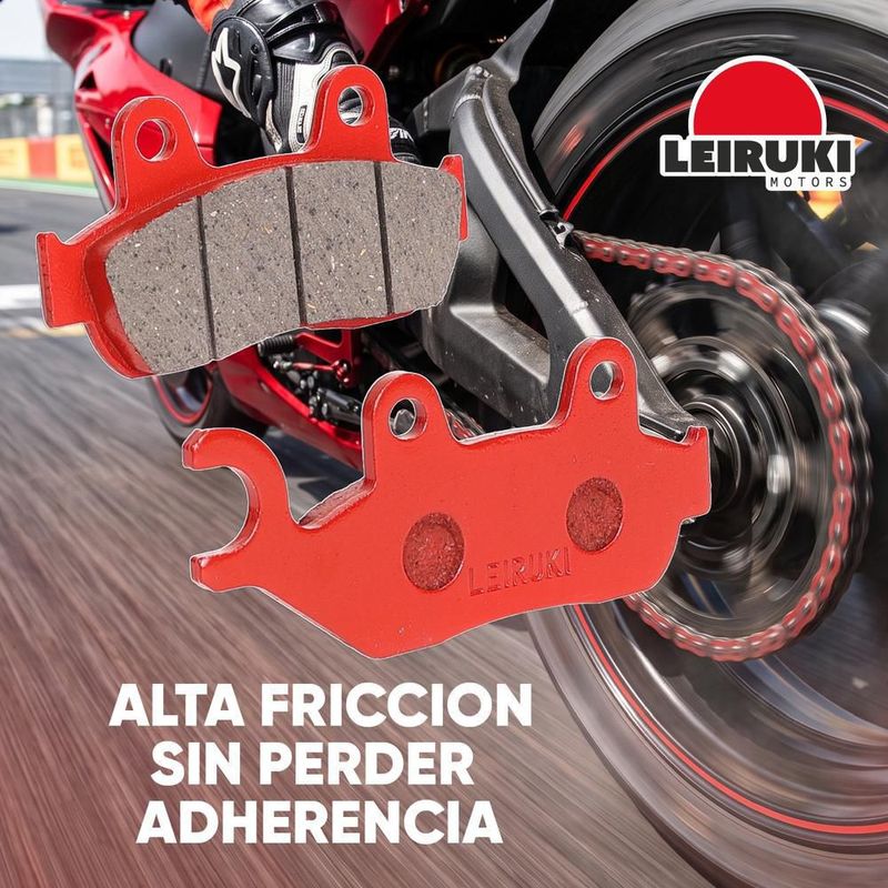 Balatas freno disco moto gl150 cb190 alpina 300 storm cb125f