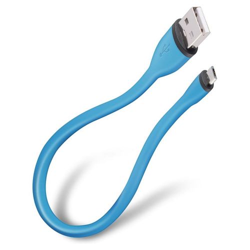 Cable Ultra Flexible Usb Azul Micro Usb Steren Usb-495