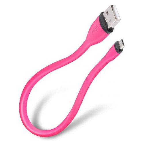 Cable Ultra Flexible Usb Rosa Micro Usb Steren Usb-495