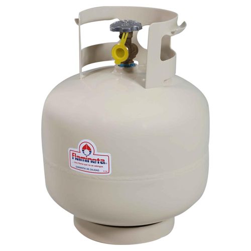 MINI CILINDRO FL-TAN-C0006 PARA GAS LP 6KG PORTATIL FLAMINETA