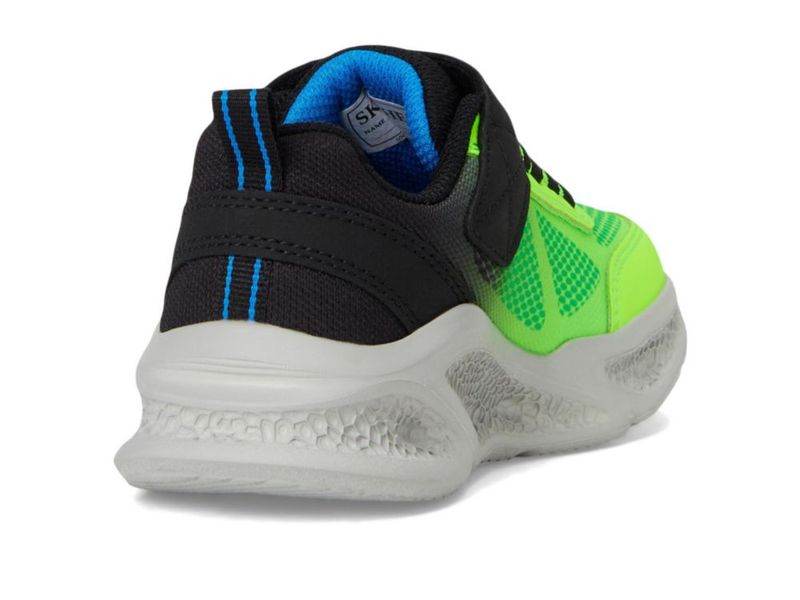 Zapatillas Skechers Kids Meteor-Lights-KRENDO Negro/Azul