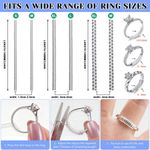 Ajustadores de Anillos Ramalto 114 Piezas Antideslizantes y Ajustables