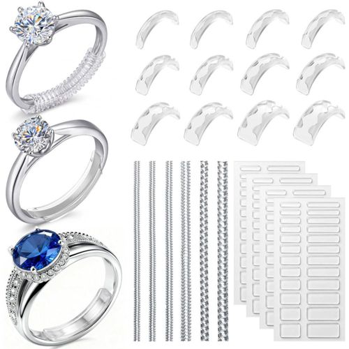Ajustadores de Anillos Ramalto 114 Piezas Antideslizantes y Ajustables
