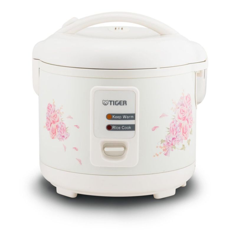 Olla arrocera Tiger 5.5 tazas Floral 120V