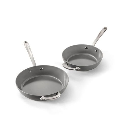 Set de sartenes All-Clad 21 cm + 26 cm con recubrimiento cerámico antiadherente