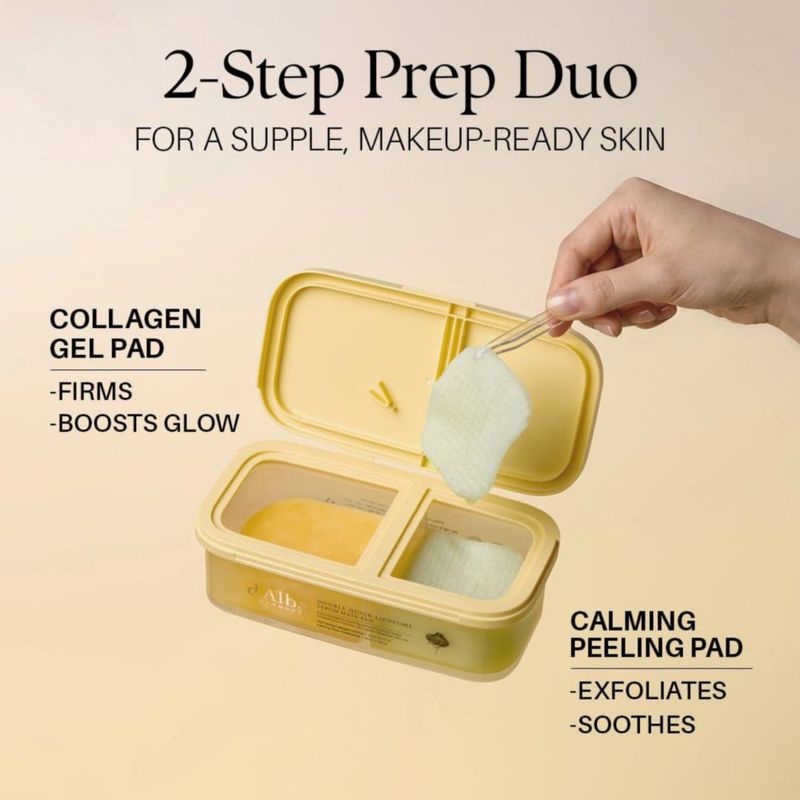 Almohadillas de Mascarilla d'alba Piedmont 70+30 Gel + Peeling