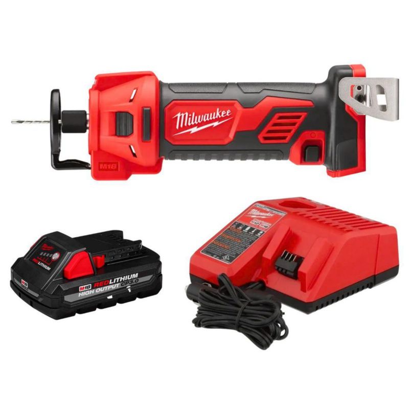 HERRAMIENTA DE CORTE M18™ MILWAUKEE TOOL 2627-20 + CARGADOR 48591810 Y BATERÍA 3A 48111835